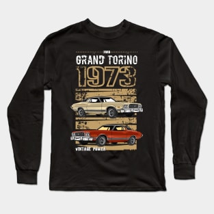 Classic V8 Torino Car Long Sleeve T-Shirt